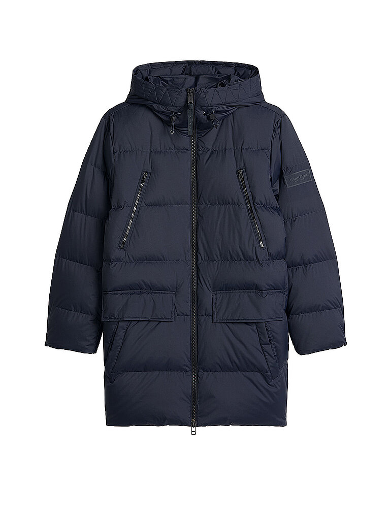 MARC O'POLO Daunenparka dunkelblau | M