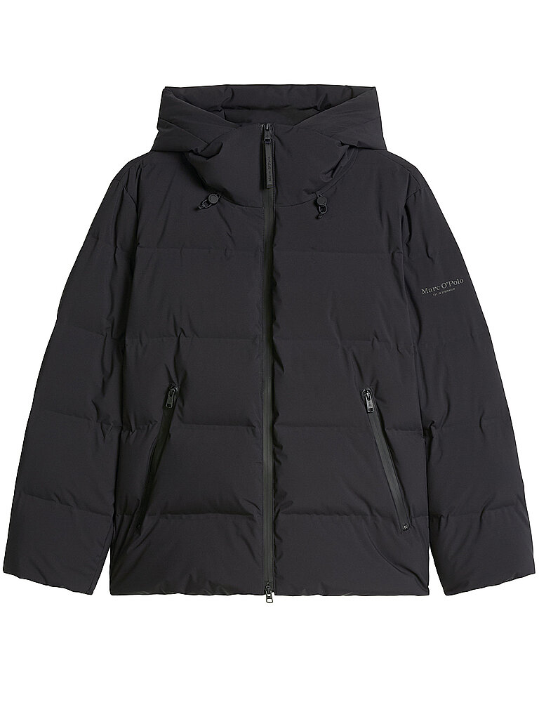 MARC O'POLO Daunensteppjacke schwarz | L
