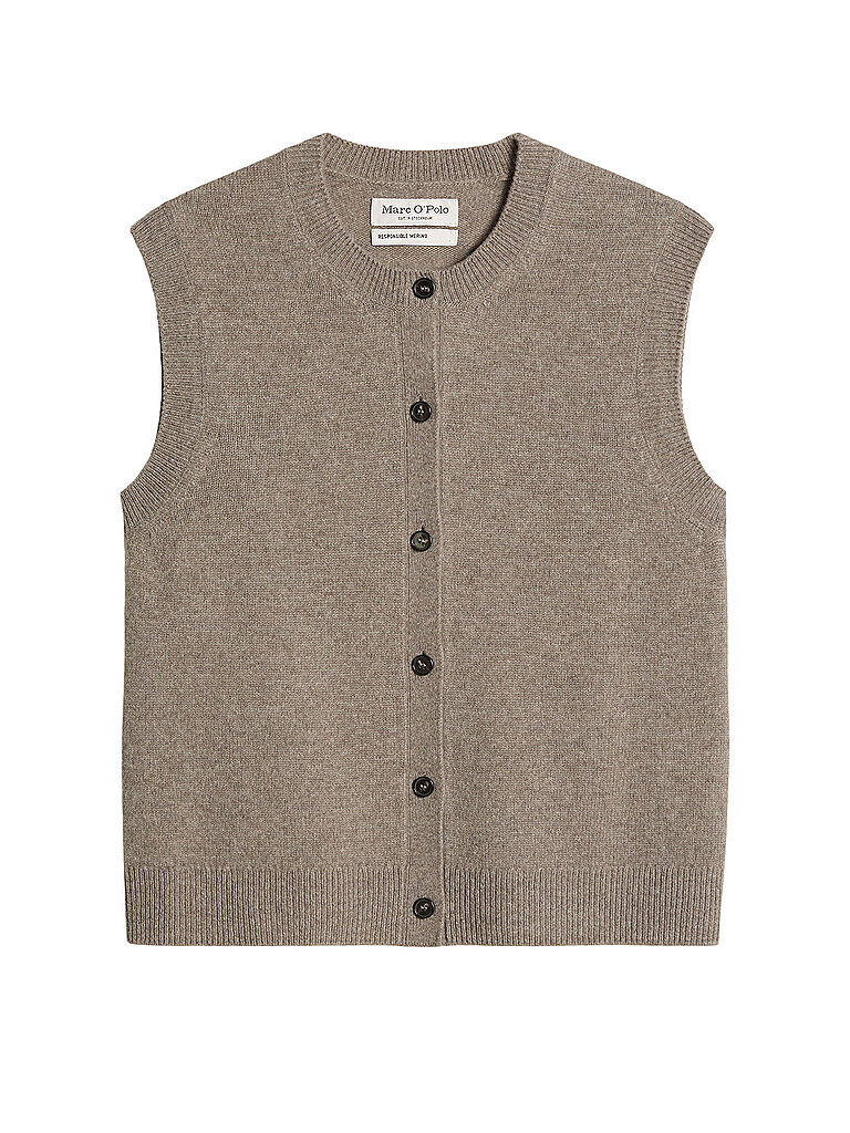 MARC O'POLO Gilet hellbraun | M