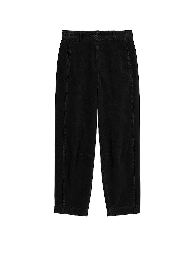MARC O'POLO Hose Barrel Leg schwarz | 40