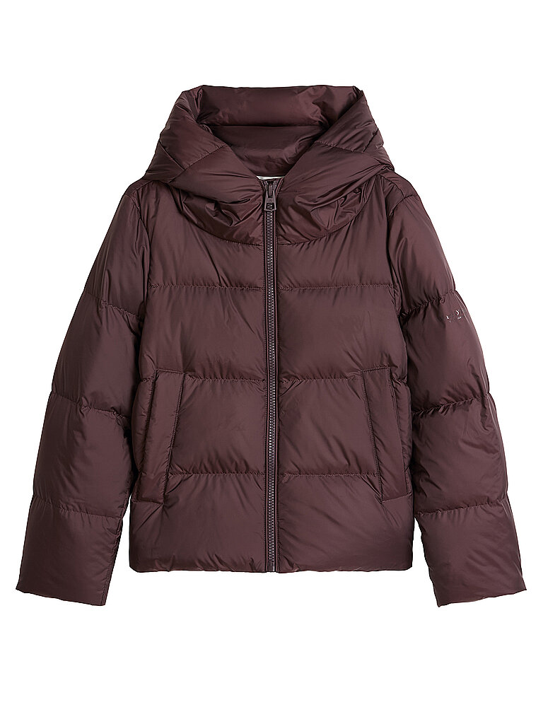 MARC O'POLO Daunensteppjacke dunkelrot | 42