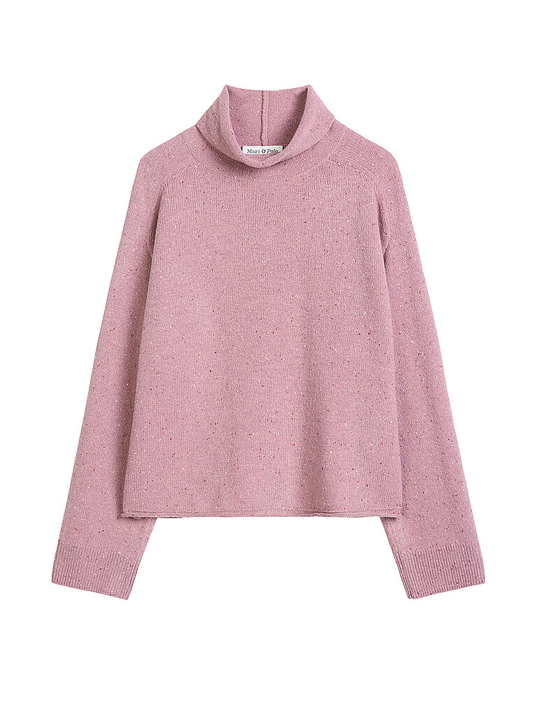MARC O'POLO Rollkragenpullover rosa | L