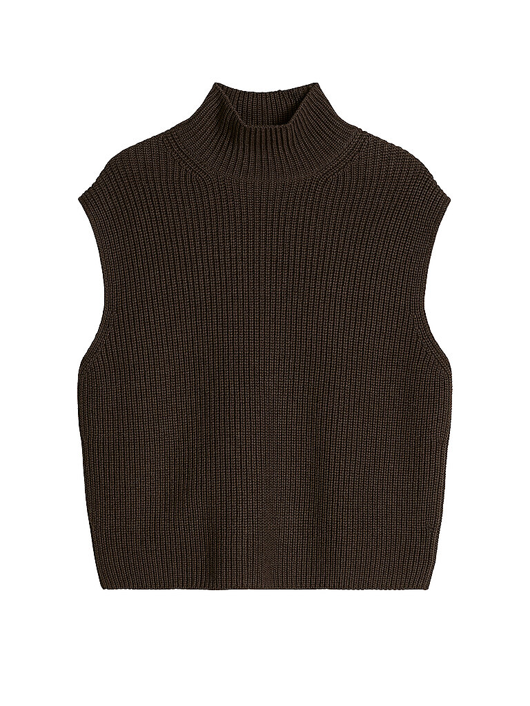 MARC O'POLO Pullunder braun | M