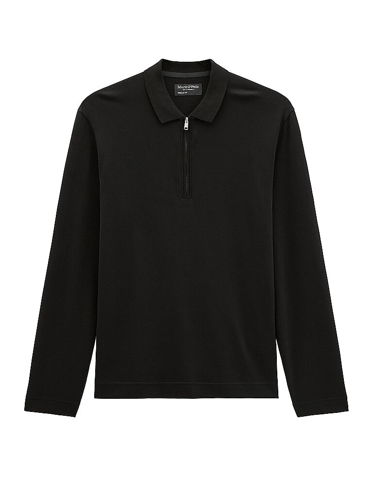 MARC O'POLO Poloshirt schwarz | M