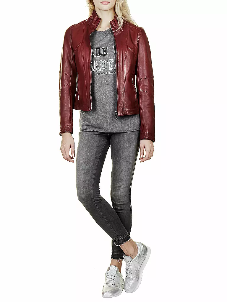 MARC AUREL | Lederjacke  | 