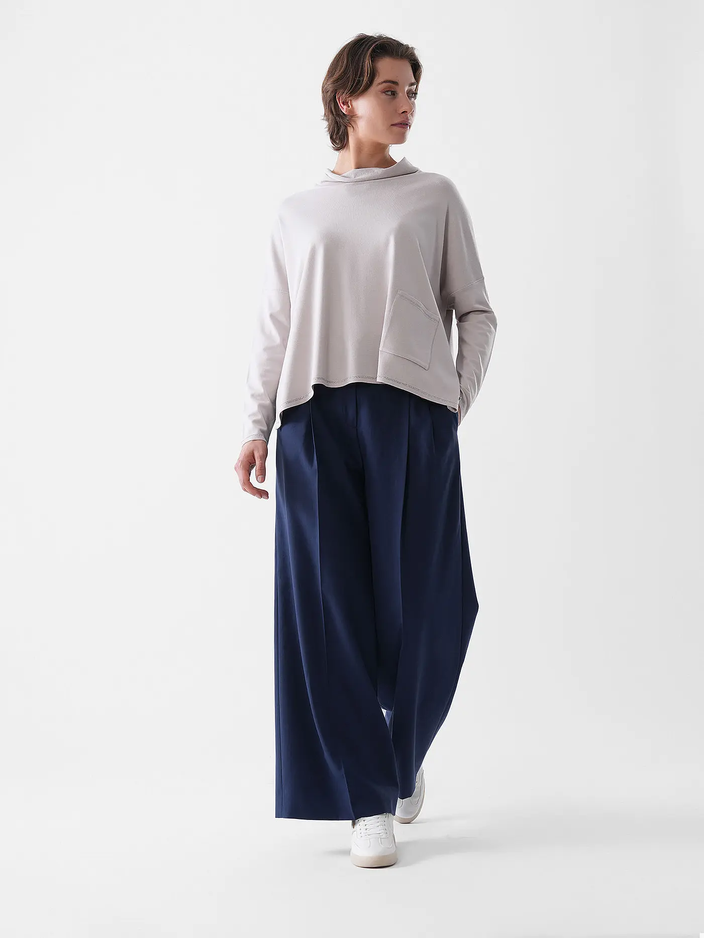 MARC CAIN  | Rollkragenpullover  | hellgrau