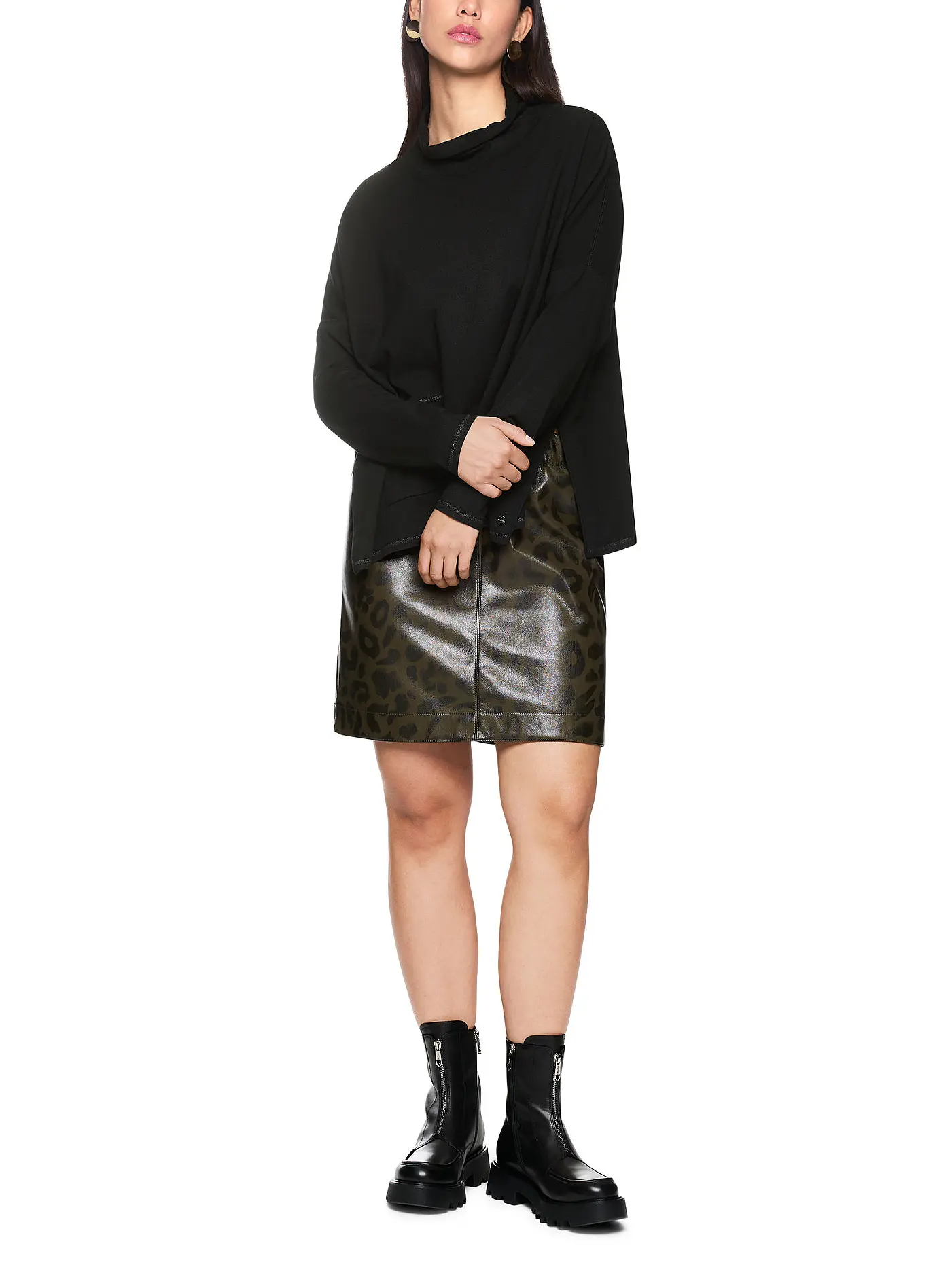 MARC CAIN  | Rollkragenpullover  | schwarz