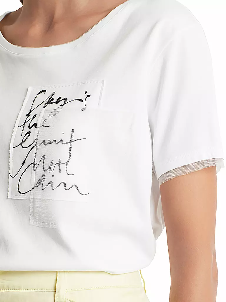 MARC CAIN  | T-Shirt | weiß