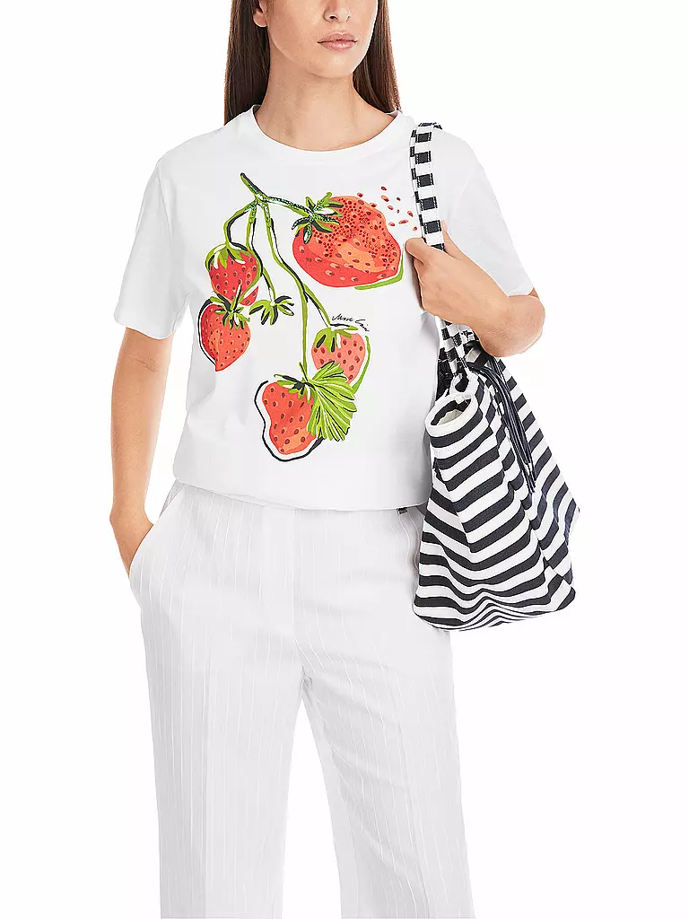 MARC CAIN  | T-Shirt | weiss