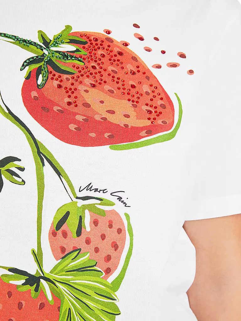 MARC CAIN  | T-Shirt | weiss