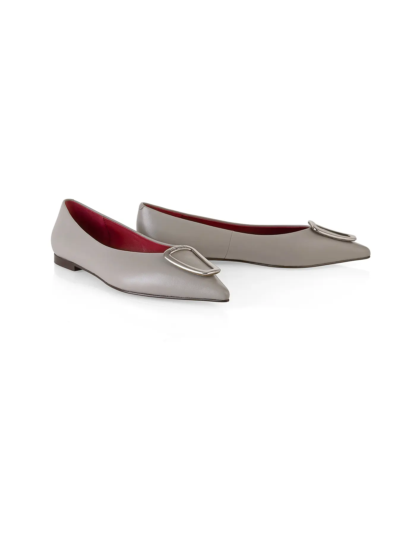 MARC CAIN | Ballerinas  | hellgrau