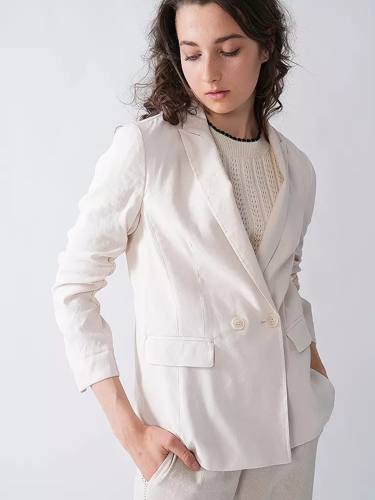 MARC CAIN | Blazer  | creme