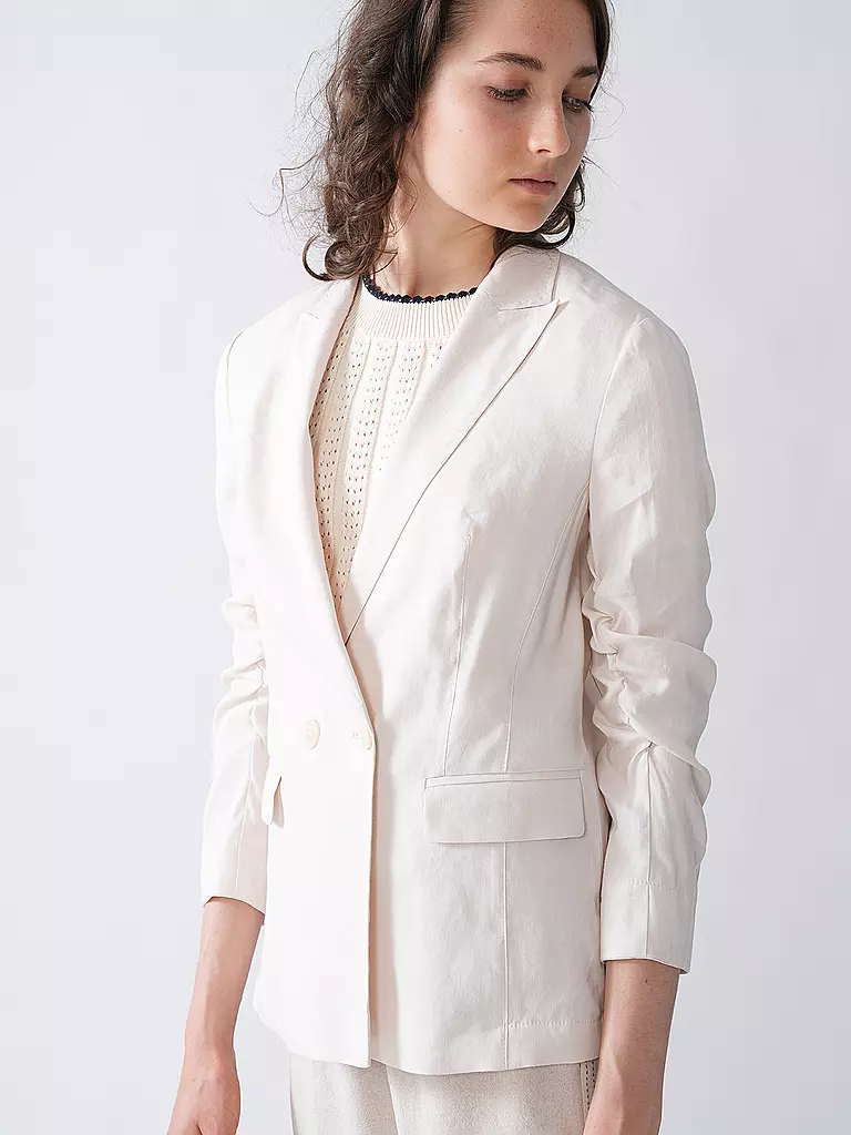 MARC CAIN | Blazer  | creme