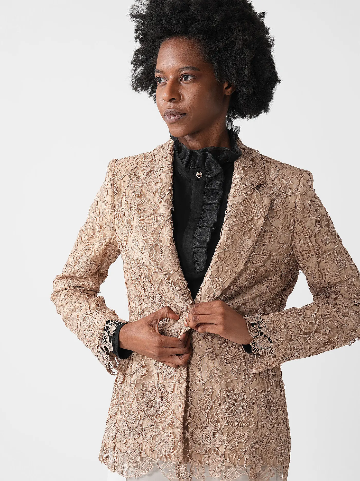 MARC CAIN | Blazer | beige