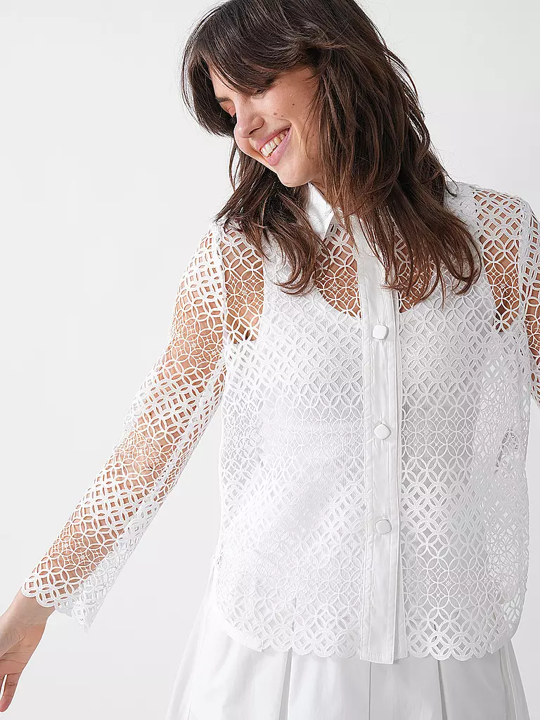 MARC CAIN | Bluse  | weiss