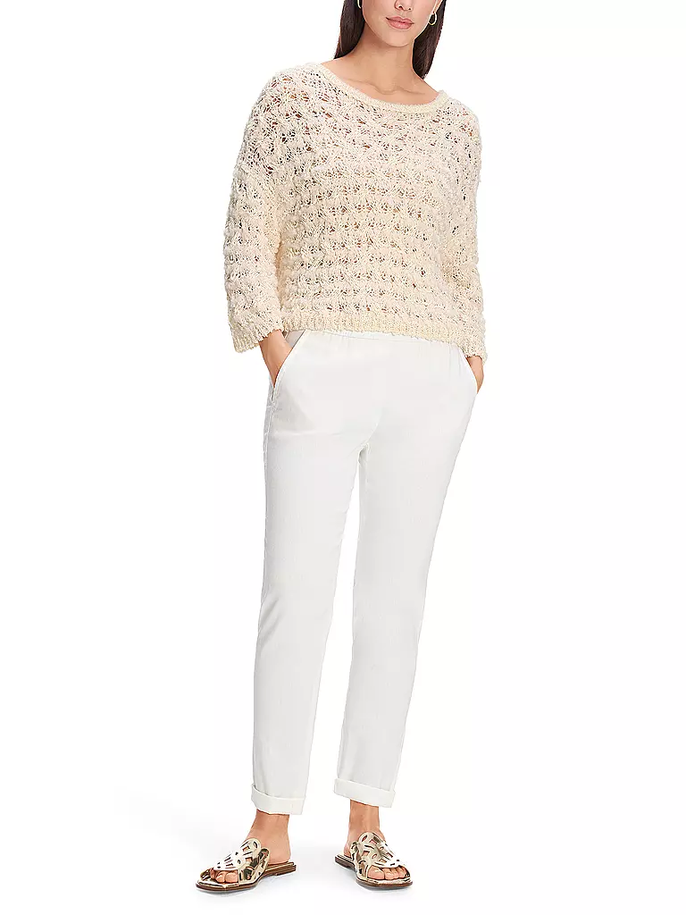 MARC CAIN | Businesshose 7/8 RHODOS | weiss