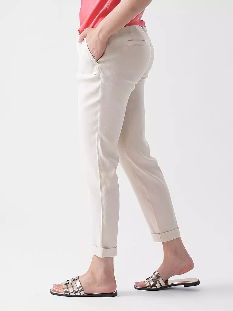 MARC CAIN | Businesshose 7/8 RHODOS | creme