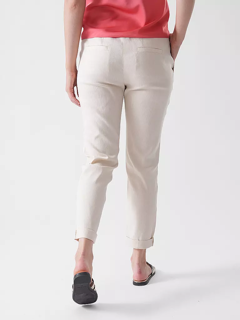 MARC CAIN | Businesshose 7/8 RHODOS | creme