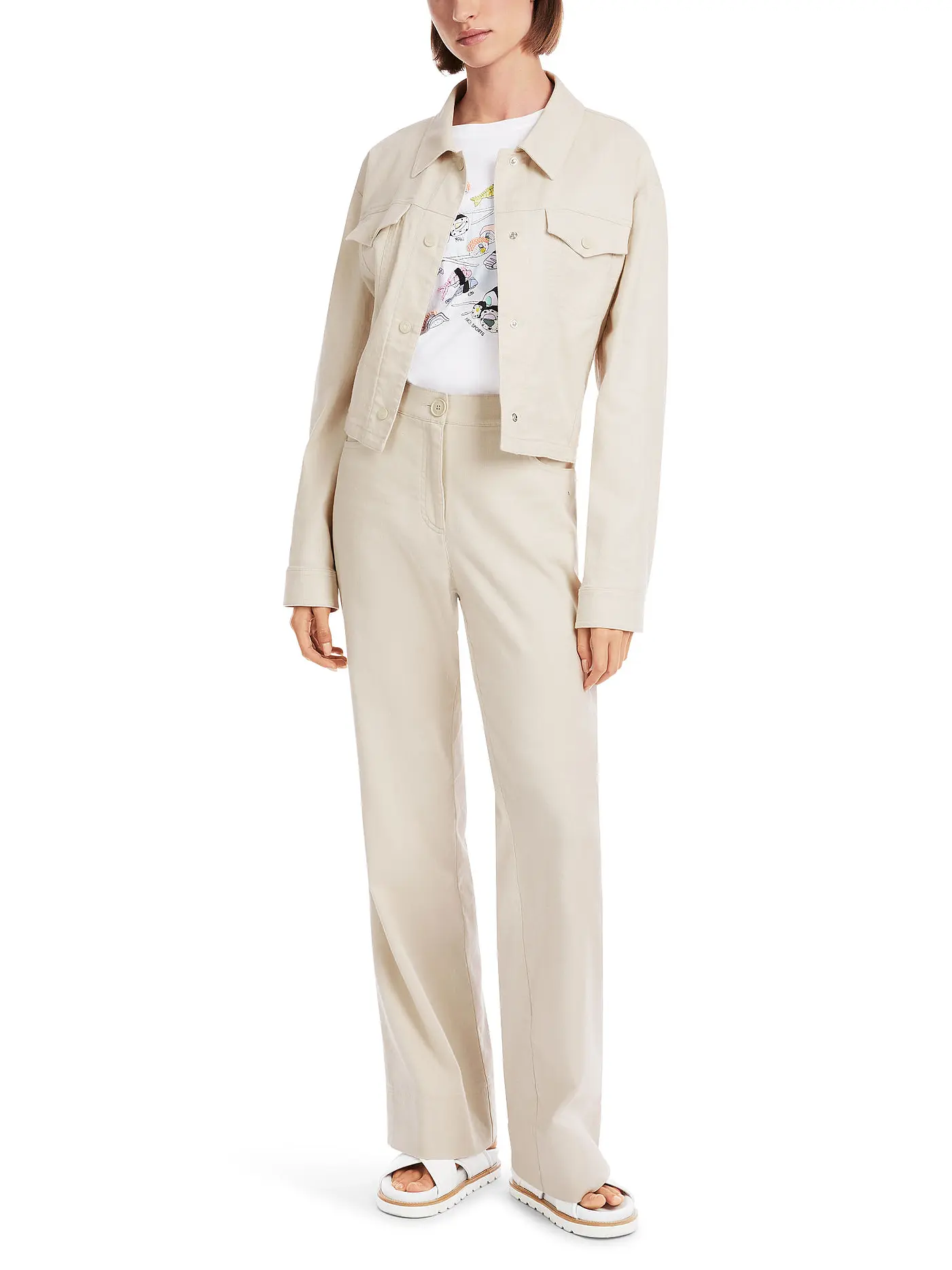MARC CAIN | Businesshose FAID | beige