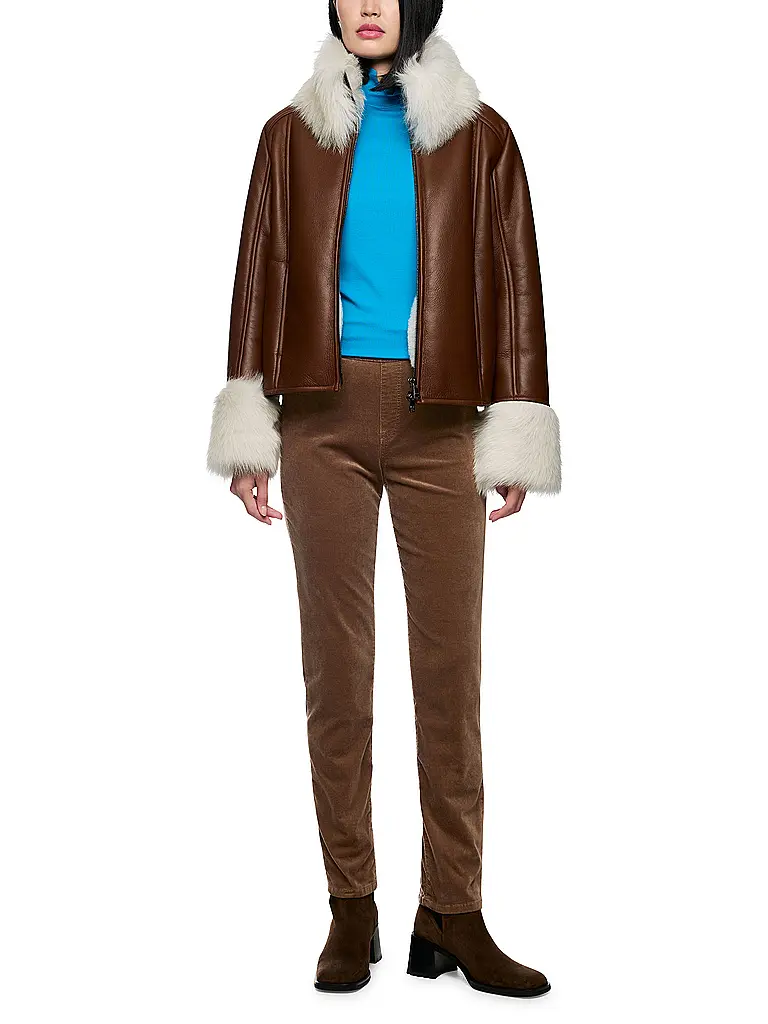 MARC CAIN | Businesshose SIENA | Braun