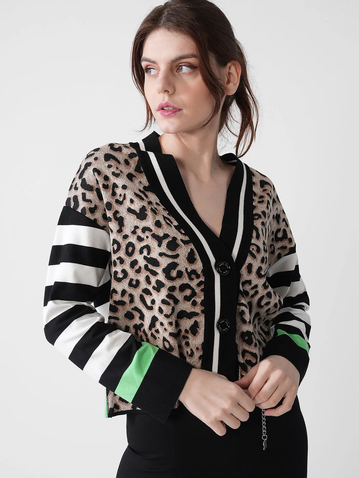 MARC CAIN | Cardigan | braun