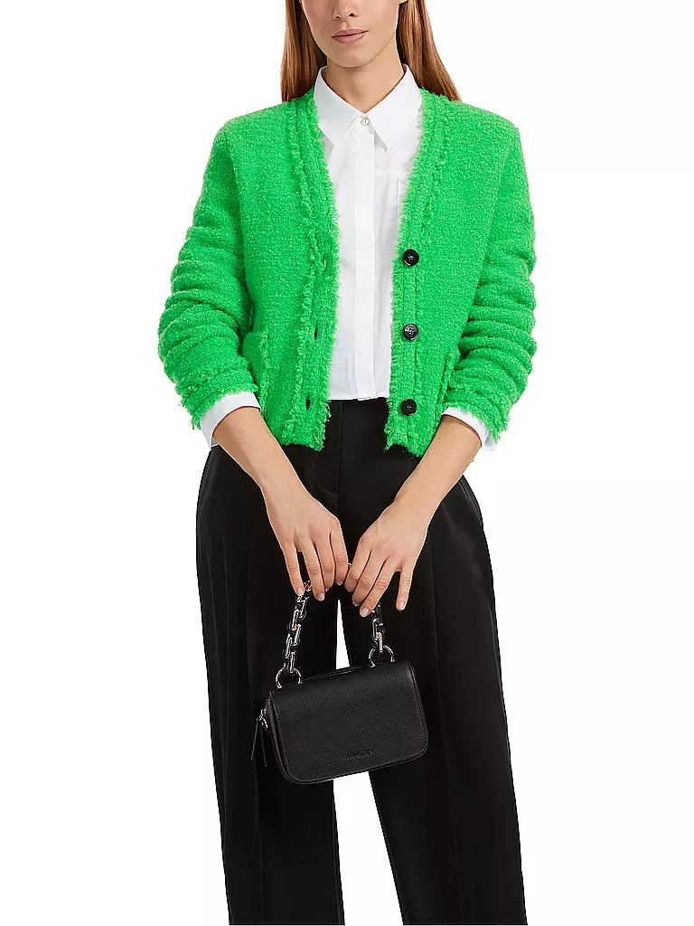 MARC CAIN | Cardigan | dunkelgrün