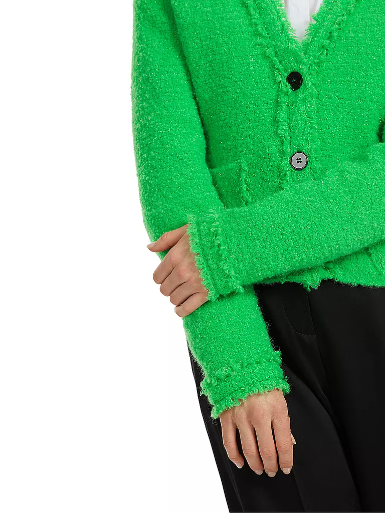 MARC CAIN | Cardigan | dunkelgrün