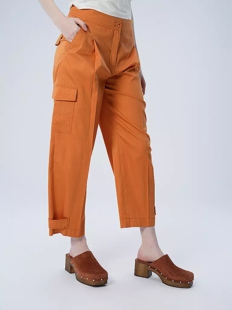 MARC CAIN | Cargohose WELS Wide Fit  | orange