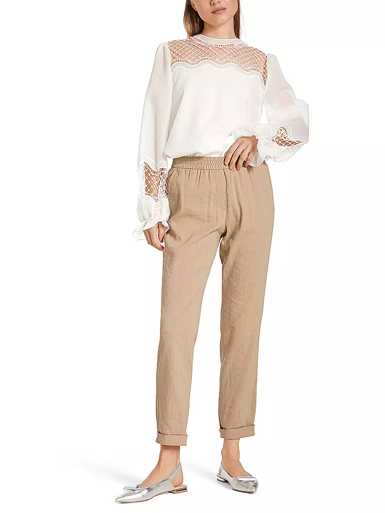 MARC CAIN | Chino ROANNE Relaxed Fit  | beige