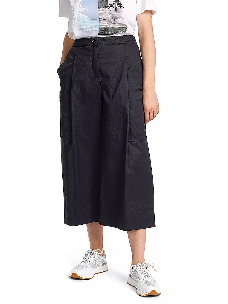 MARC CAIN | Culotte Wide Fit WARIN | dunkelblau