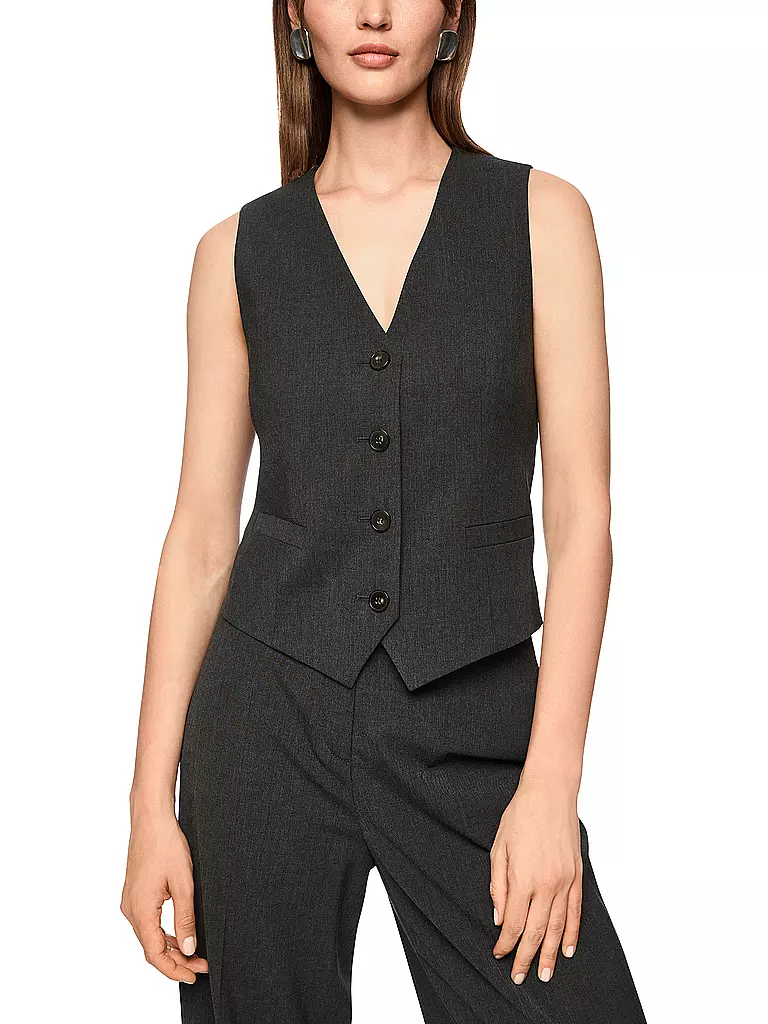 MARC CAIN | Gilet  | grau