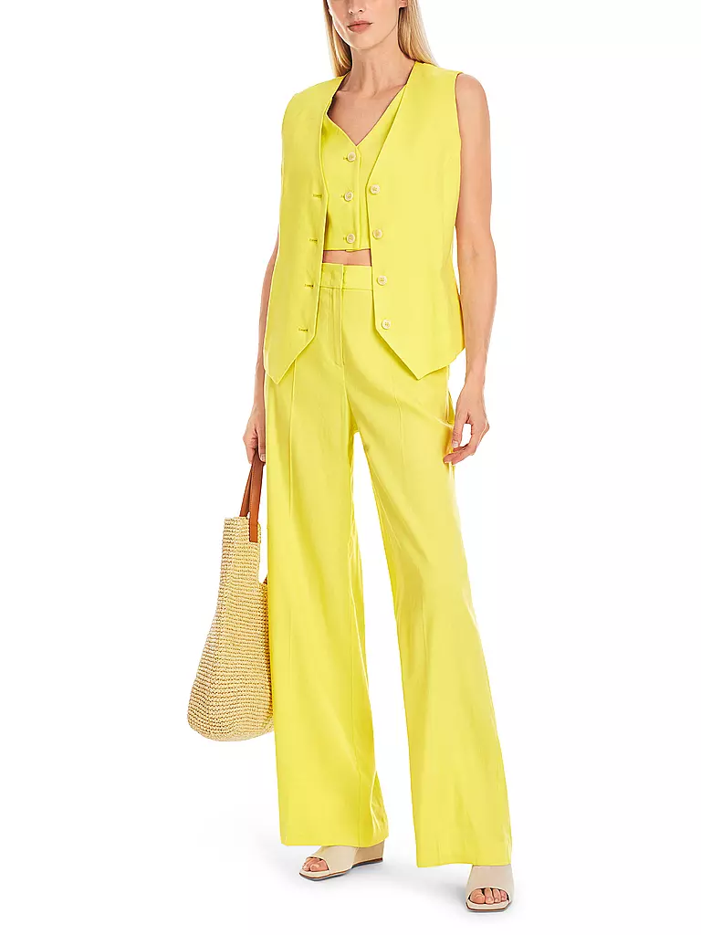 MARC CAIN | Gilet | gelb
