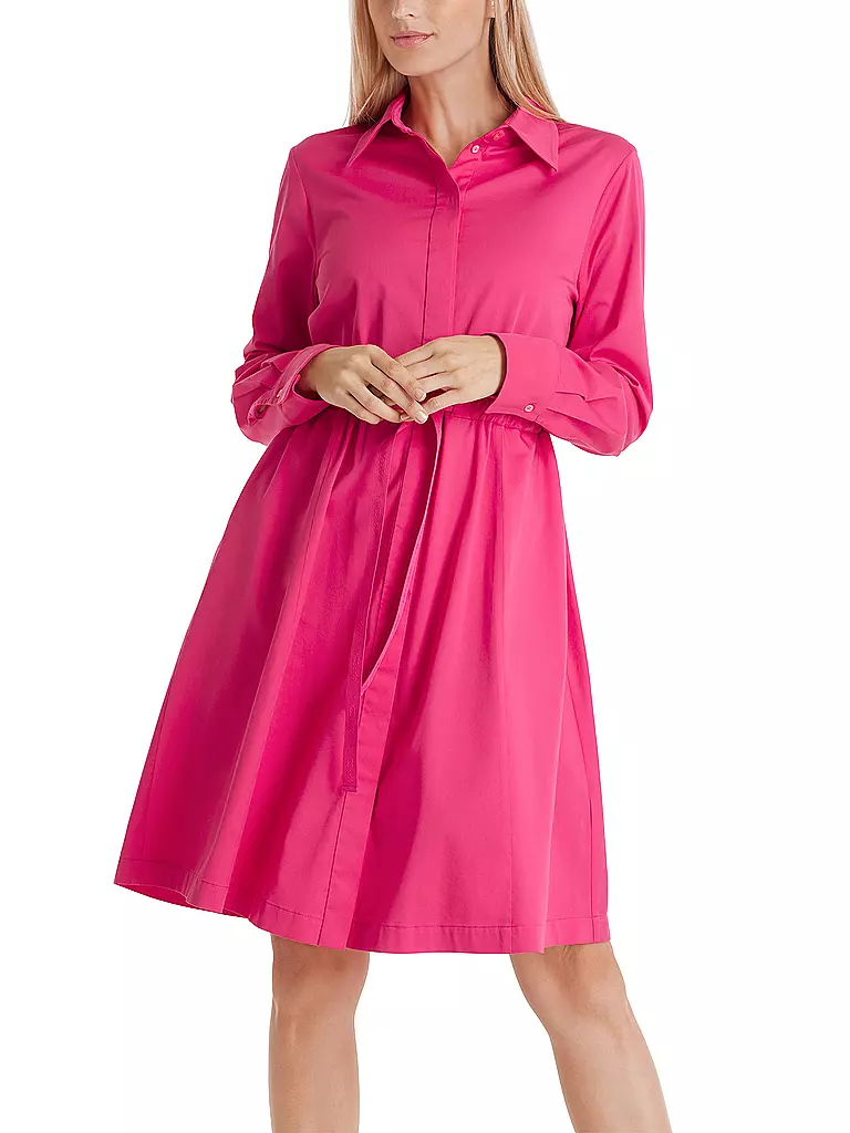 MARC CAIN | Hemdblusenkleid | pink