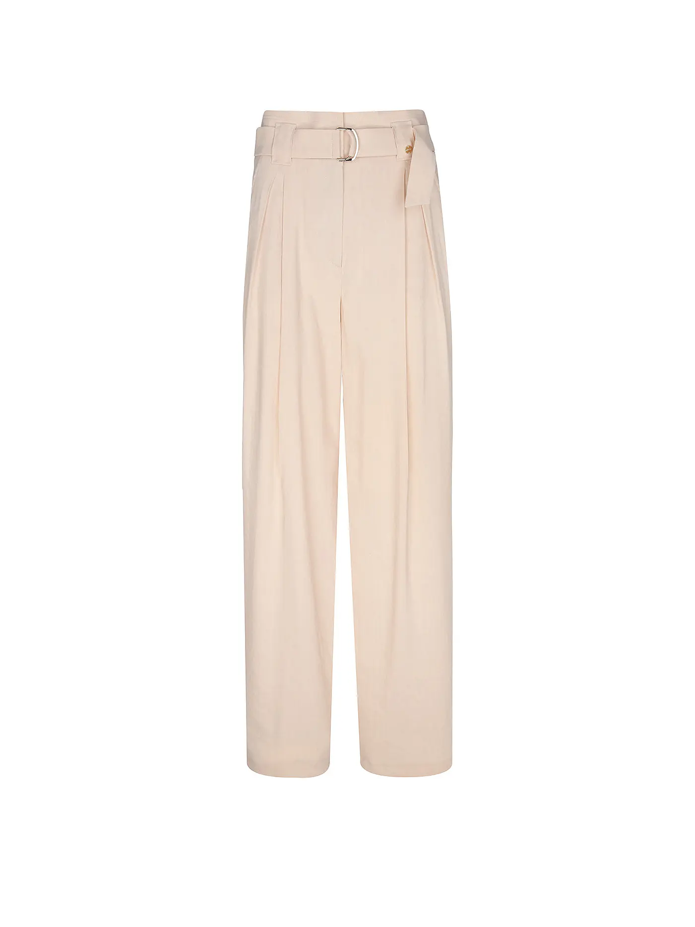 MARC CAIN | High Waist Chino WICHITA Wide Fit | rosa