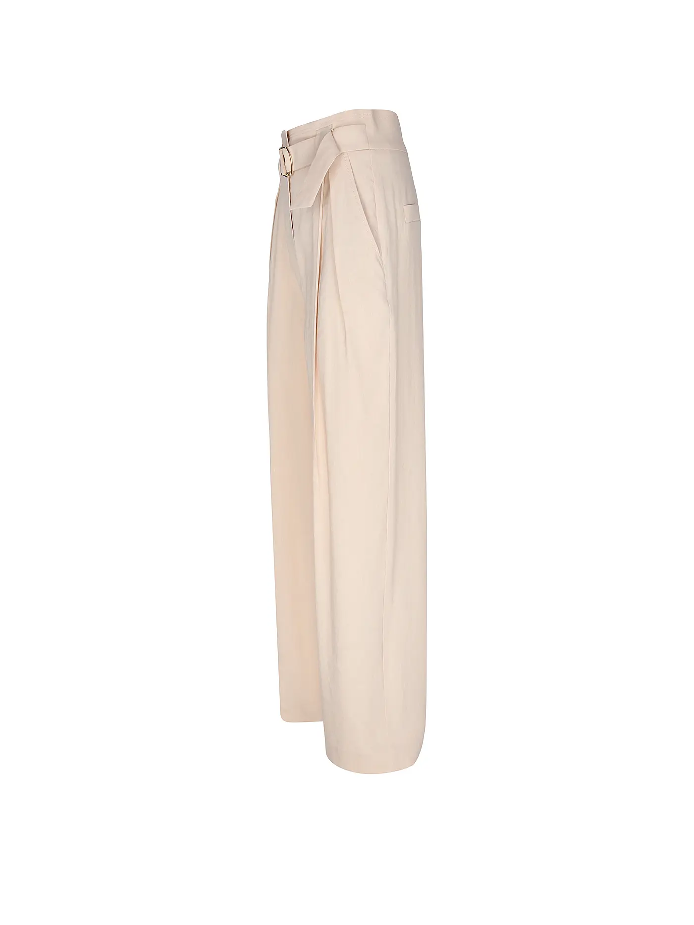 MARC CAIN | High Waist Chino WICHITA Wide Fit | rosa