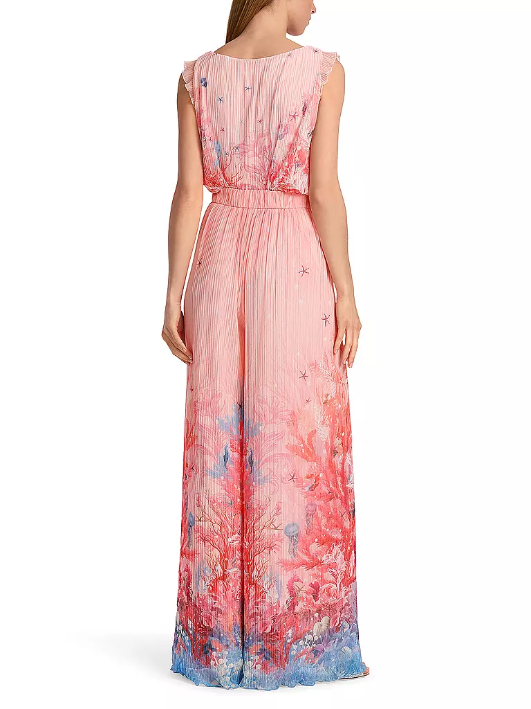 MARC CAIN | High Waist Hose WINNIPEG Wide Fit | rosa