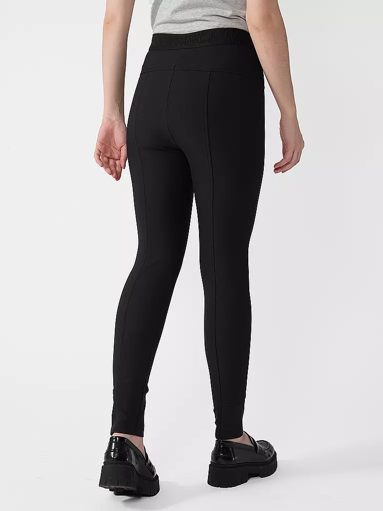 MARC CAIN | Highwaist Businesshose 7/8 SINNAR | schwarz