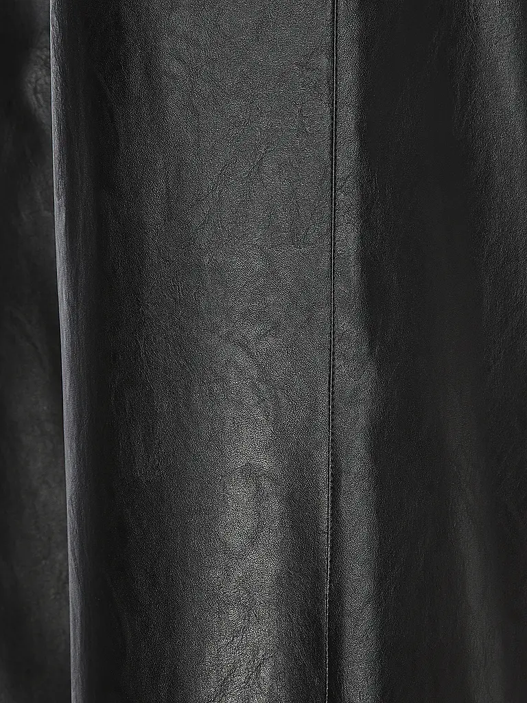 MARC CAIN | Hose in Lederoptik WARRI | schwarz