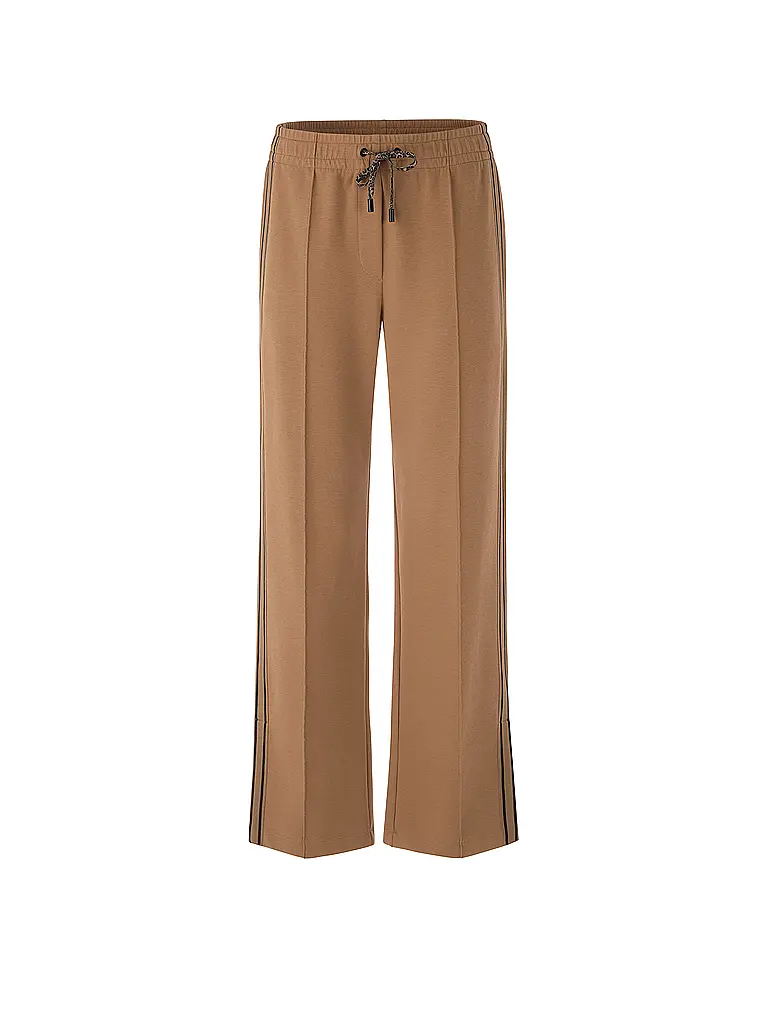 MARC CAIN | Hose Wide Leg WASHINGTON | hellbraun