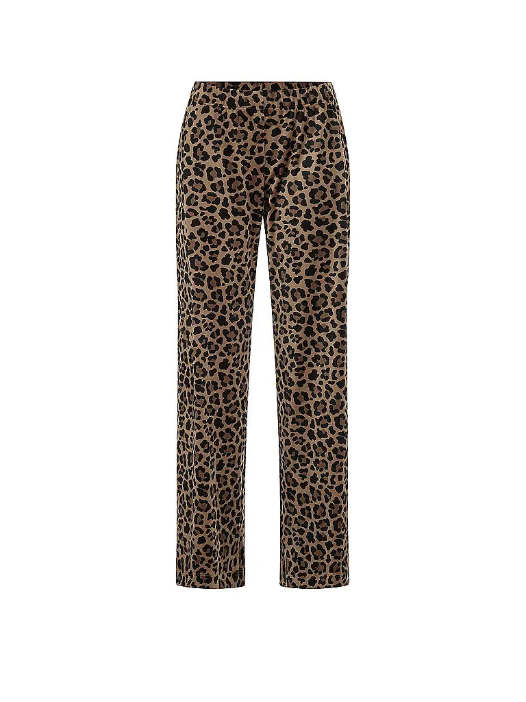 MARC CAIN | Hose Wide Leg WASHINGTON | hellbraun