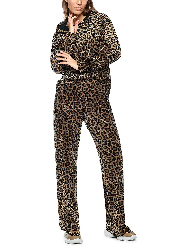 MARC CAIN | Hose Wide Leg WASHINGTON | hellbraun