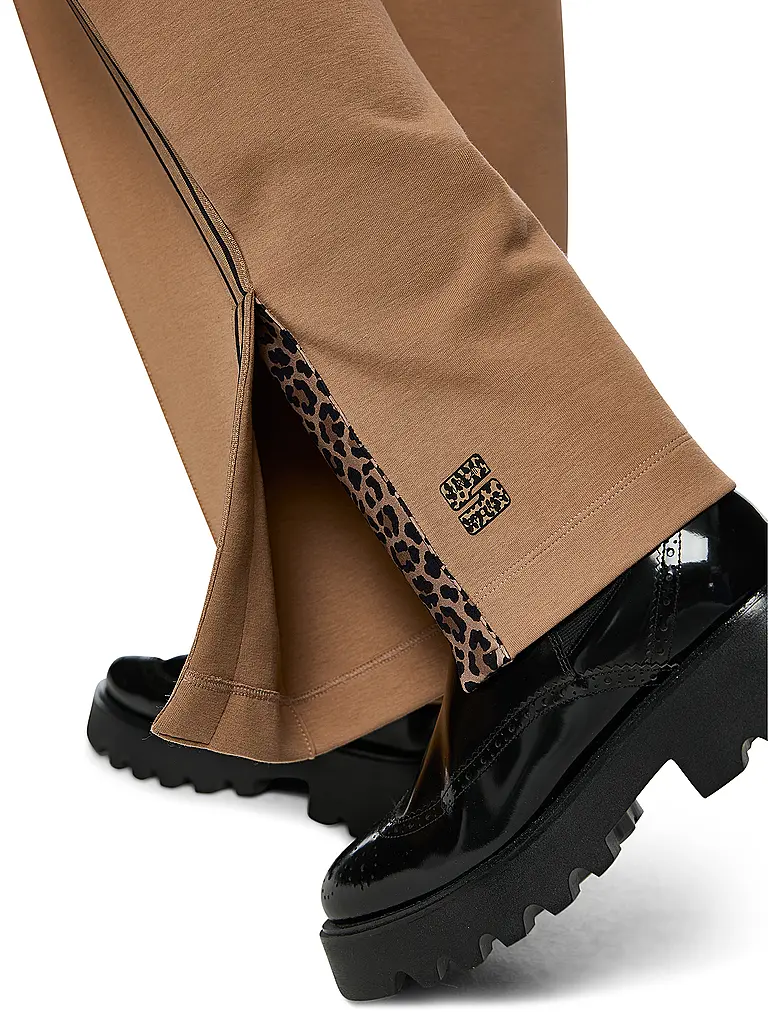 MARC CAIN | Hose Wide Leg WASHINGTON | hellbraun