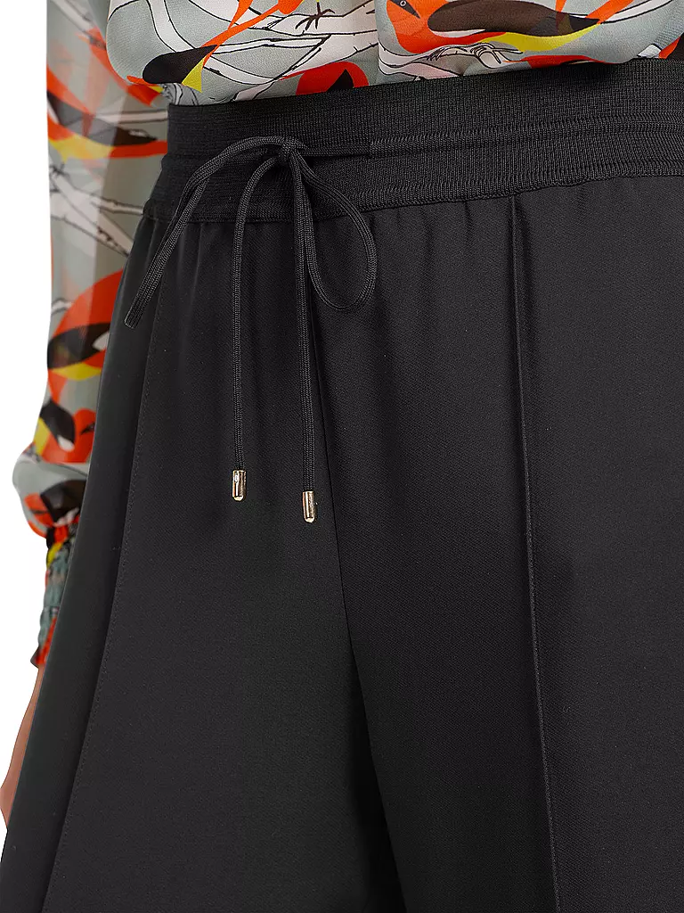 MARC CAIN | Hose Wide Leg WELBY | schwarz