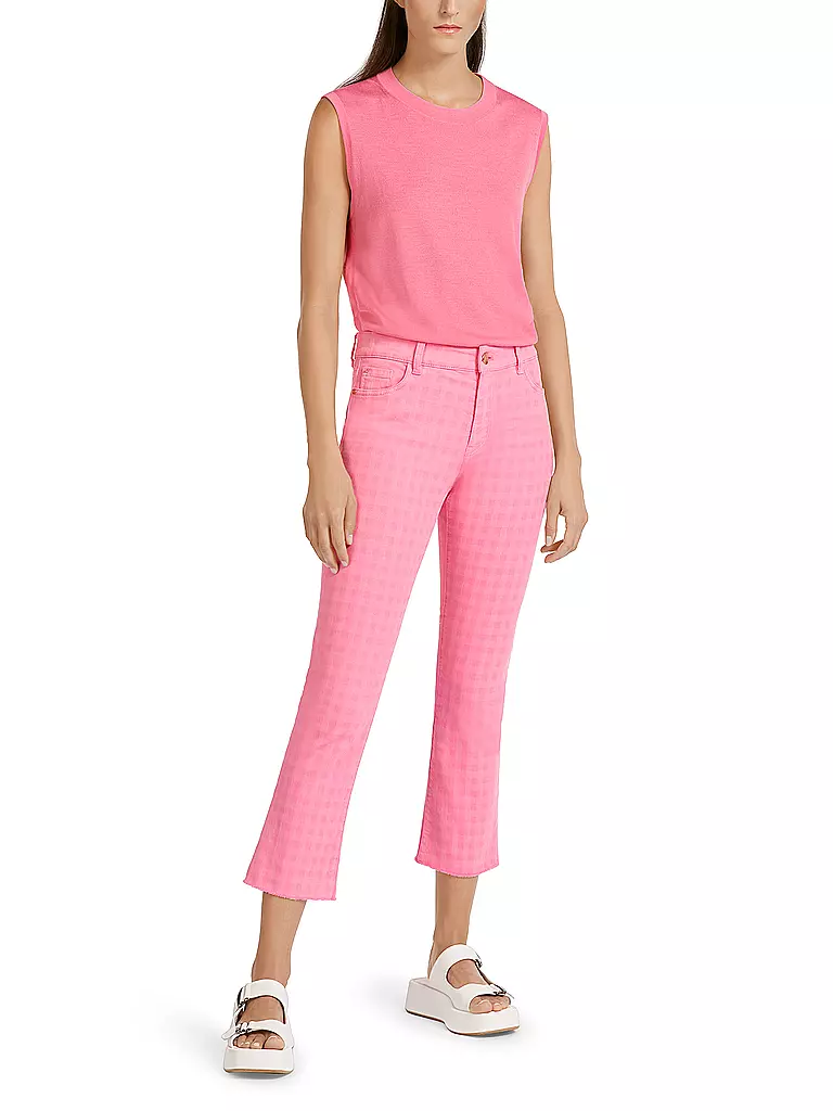 MARC CAIN | Jeans Bootcut 7/8  | pink