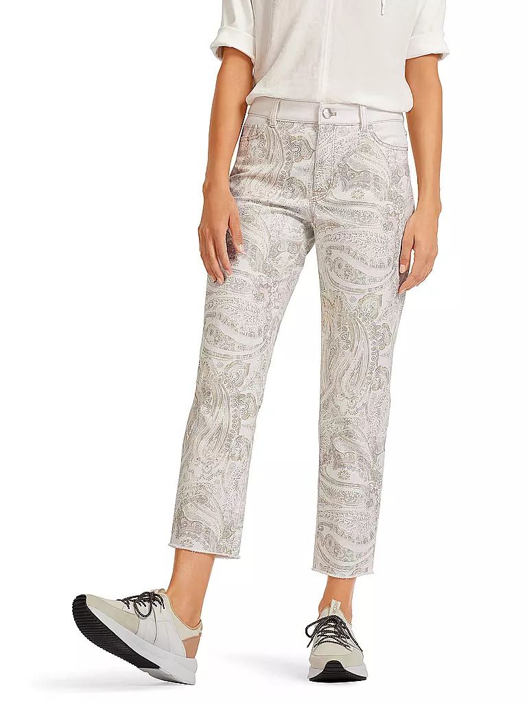 MARC CAIN | Jeans Slim Fit 7/8 | creme