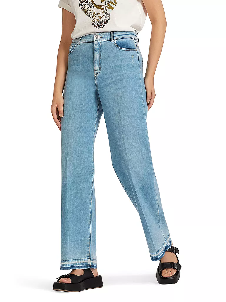 MARC CAIN | Jeans Straight Fit | blau