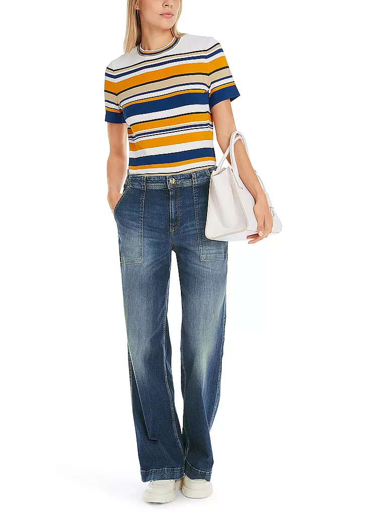 MARC CAIN | Jeans Wide Leg WIGAN  | blau
