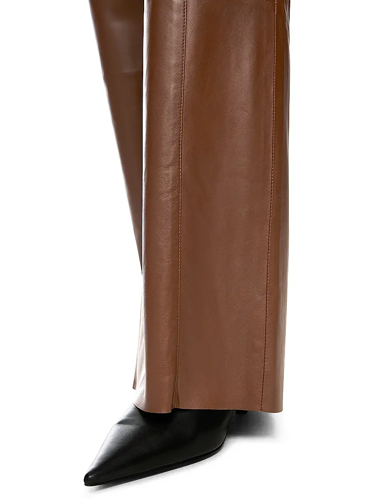 MARC CAIN | Lederhose WARRI | braun