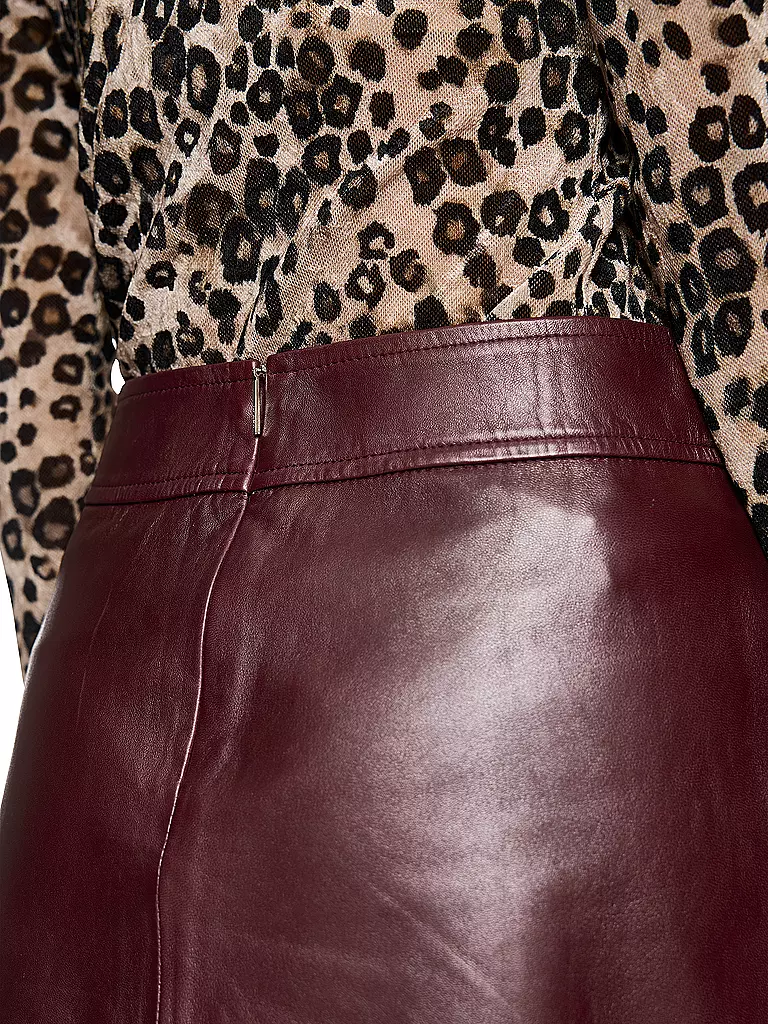 MARC CAIN | Lederjacke | braun