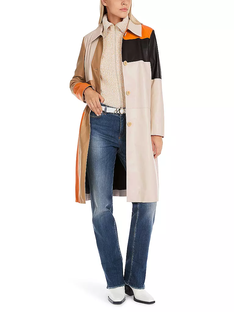 MARC CAIN | Ledermantel  | orange